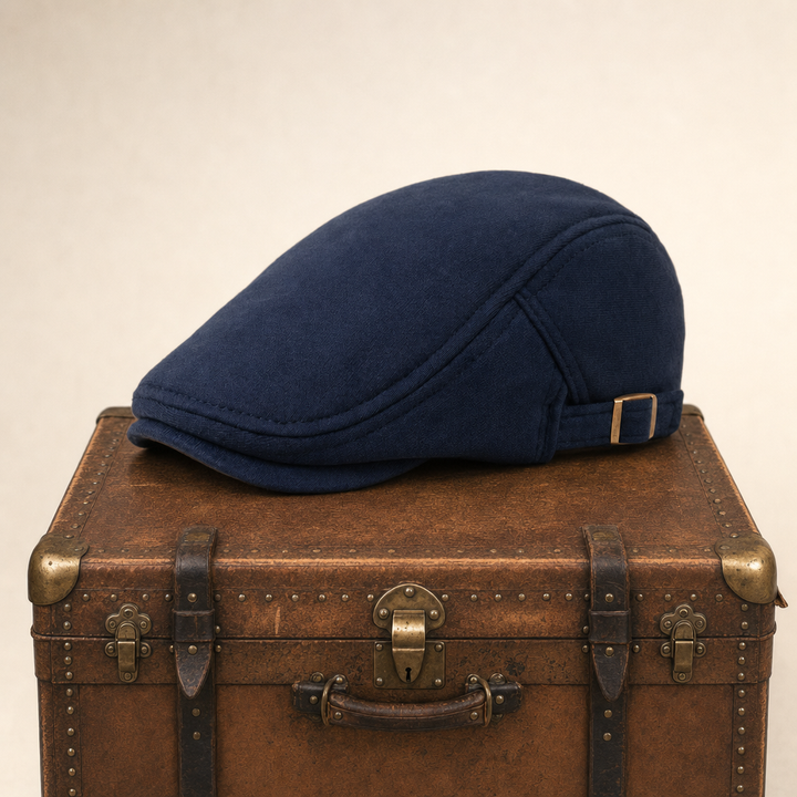 Sports Ivy Cap — TODMORDEN — Denim Blue