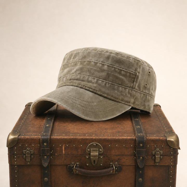 Field Cotton Cap — COLNE — Field Olive