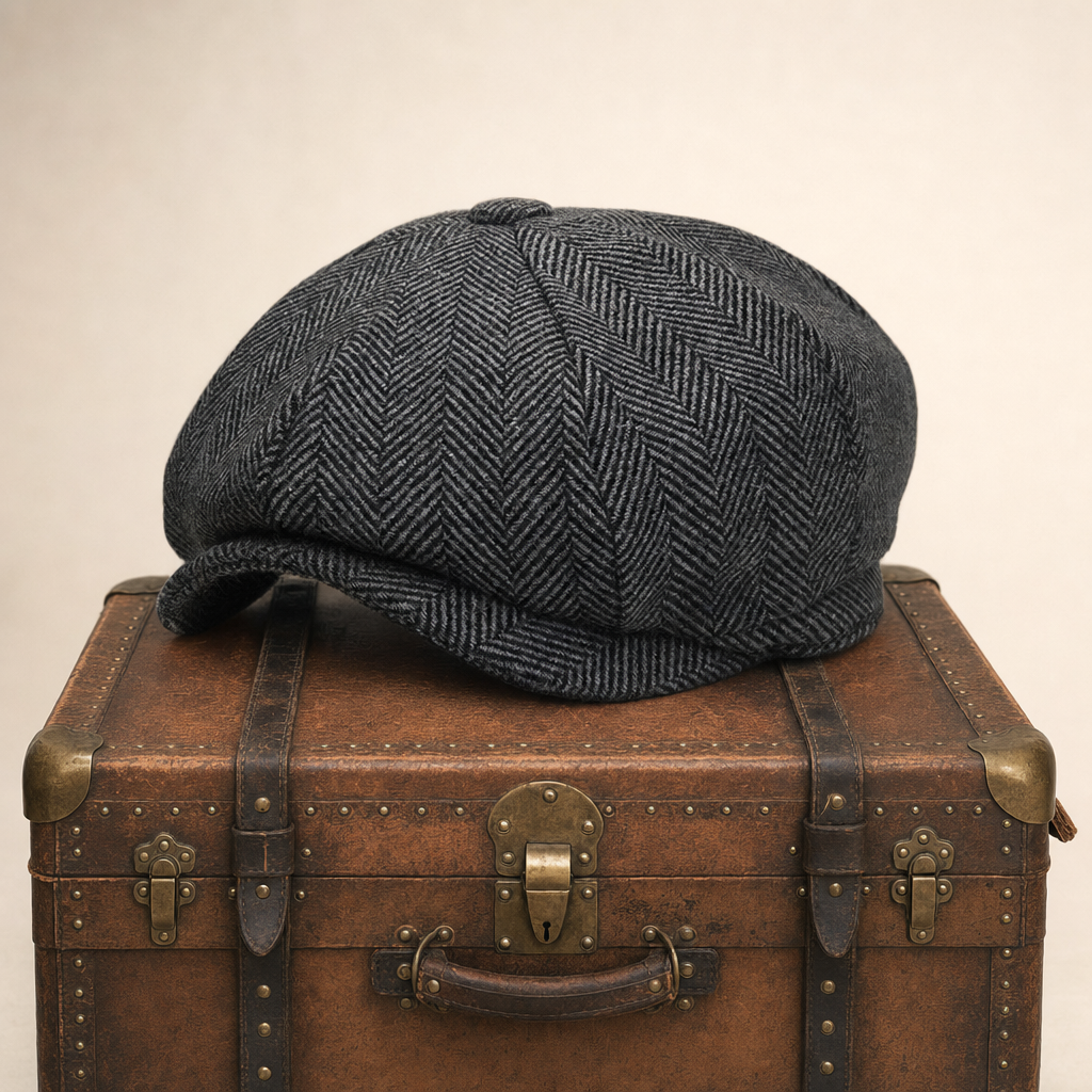 Eight-Panel Cap — WIGTON — Graphite Grey