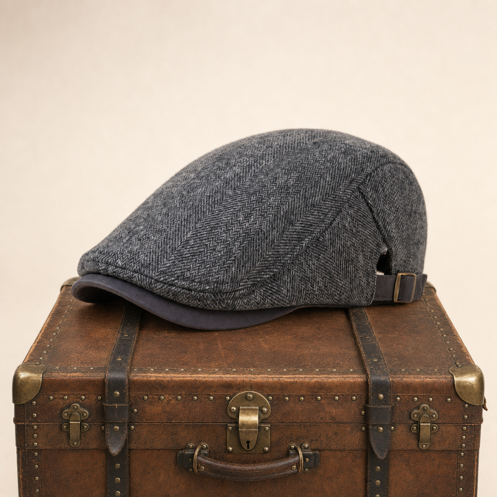 Heritage Wool Cap — MATLOCK — Graphite Grey