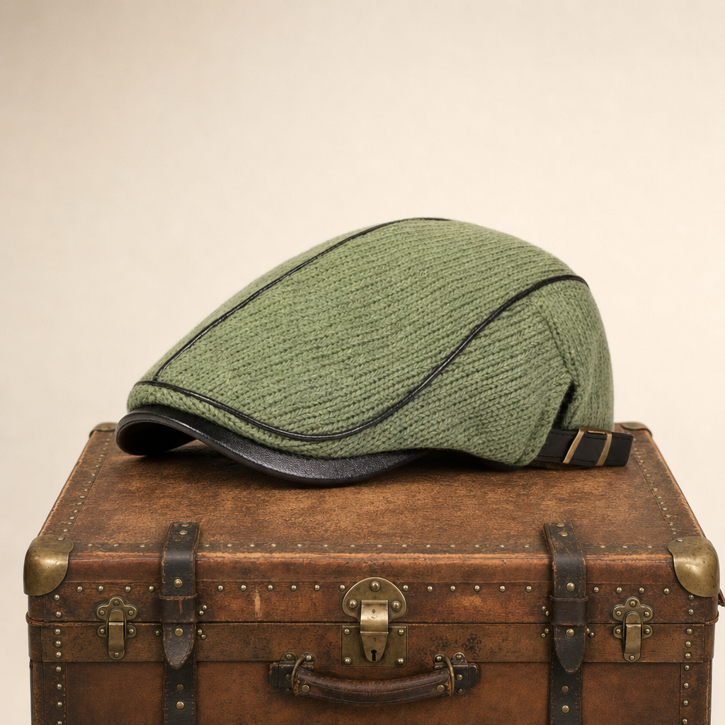 Heritage Knit Cap — CALLANDER — Green