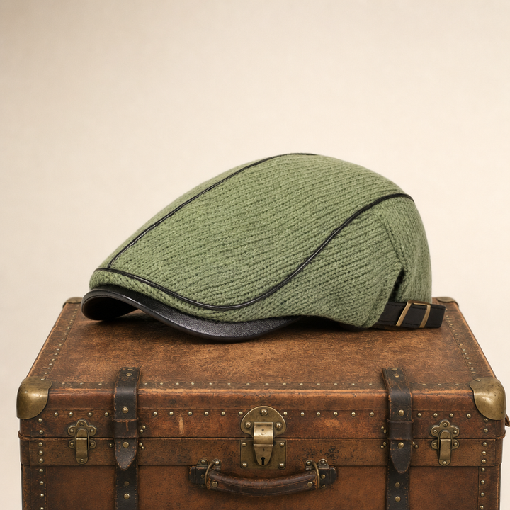 Heritage Knit Cap — CALLANDER — Green
