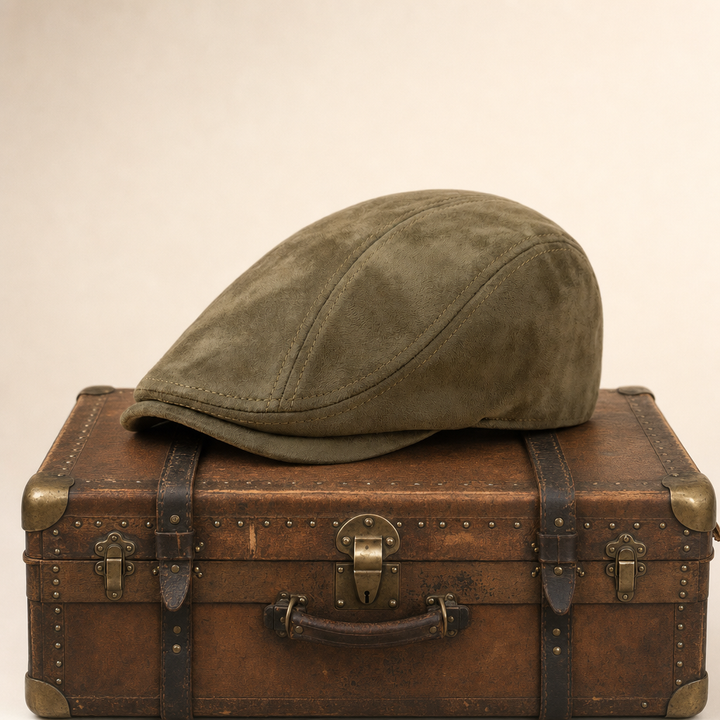 Suede Classic Cap — GARGRAVE — Green
