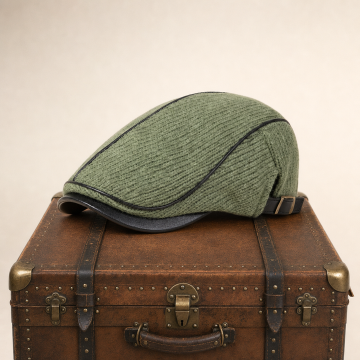 Heritage Knit Cap — PADSTOW — Green