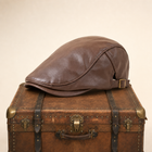 Leather Driver Cap — BURNLEY 3