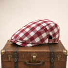 Wool Herringbone Flat Cap — KENDAL 3