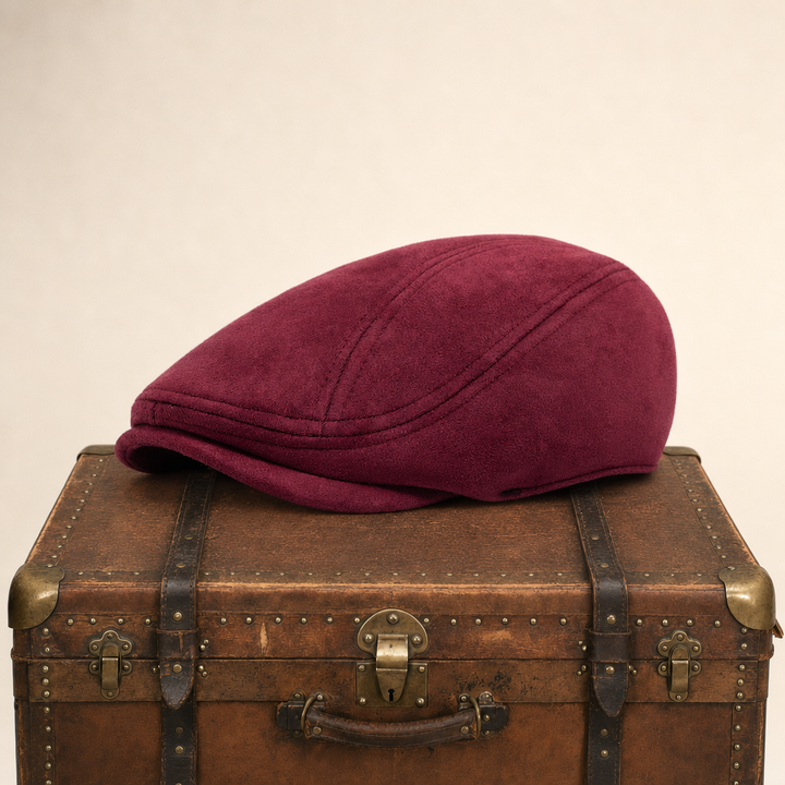 Suede Classic Cap — SHREWSBURY — Red