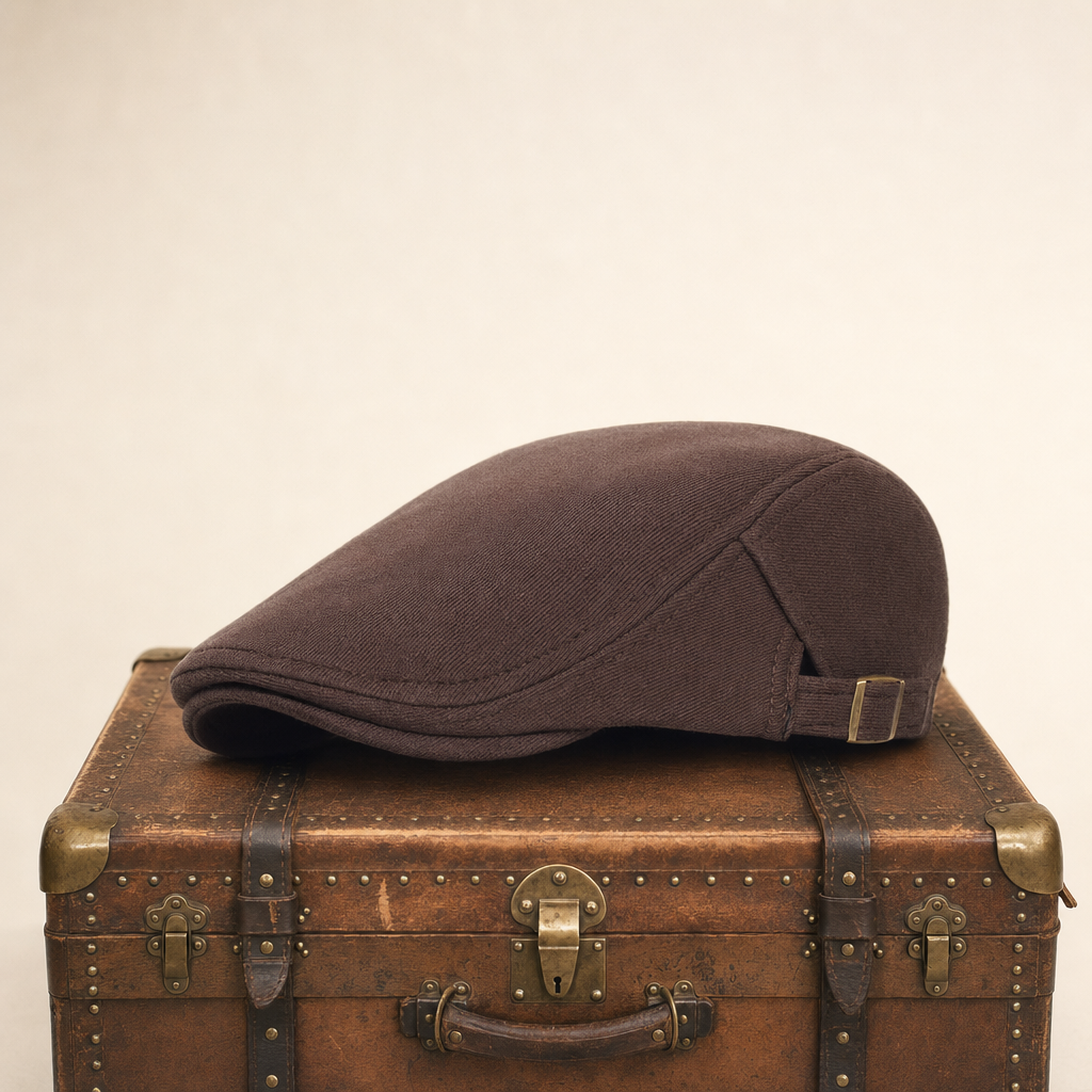 Stretch Knit Cap — WINDERMERE — Tobacco Brown