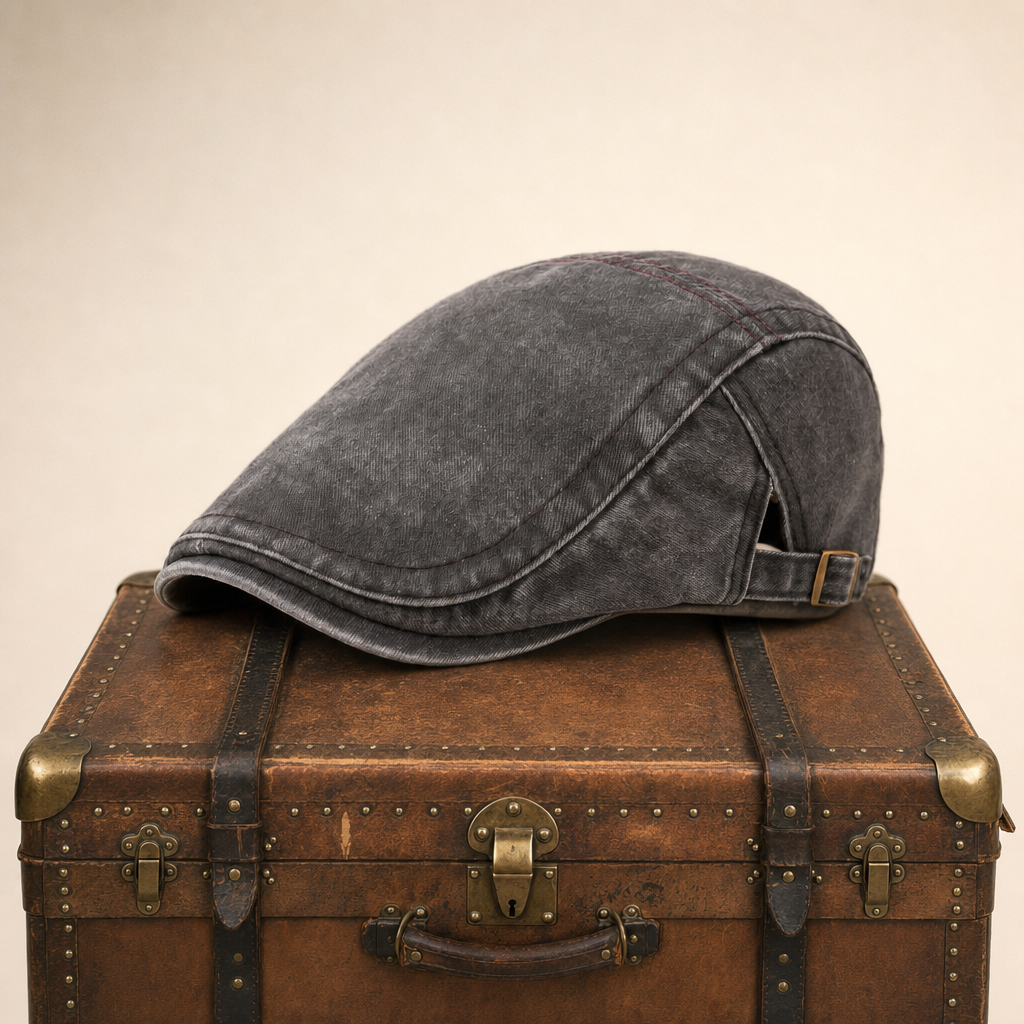 Vintage Washed Cap — BAKEWELL — Tobacco Brown
