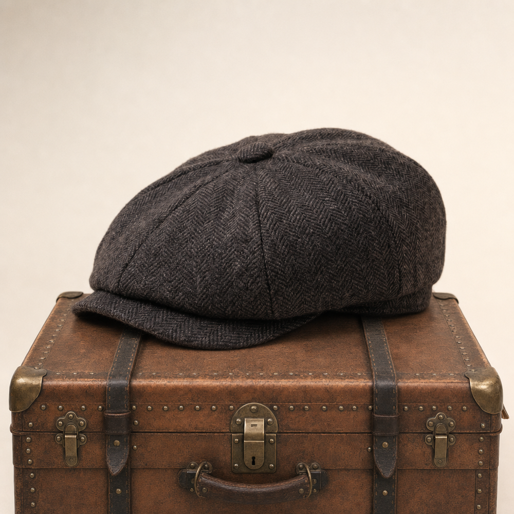 Ashby Cap — ILKLEY — Tobacco Brown