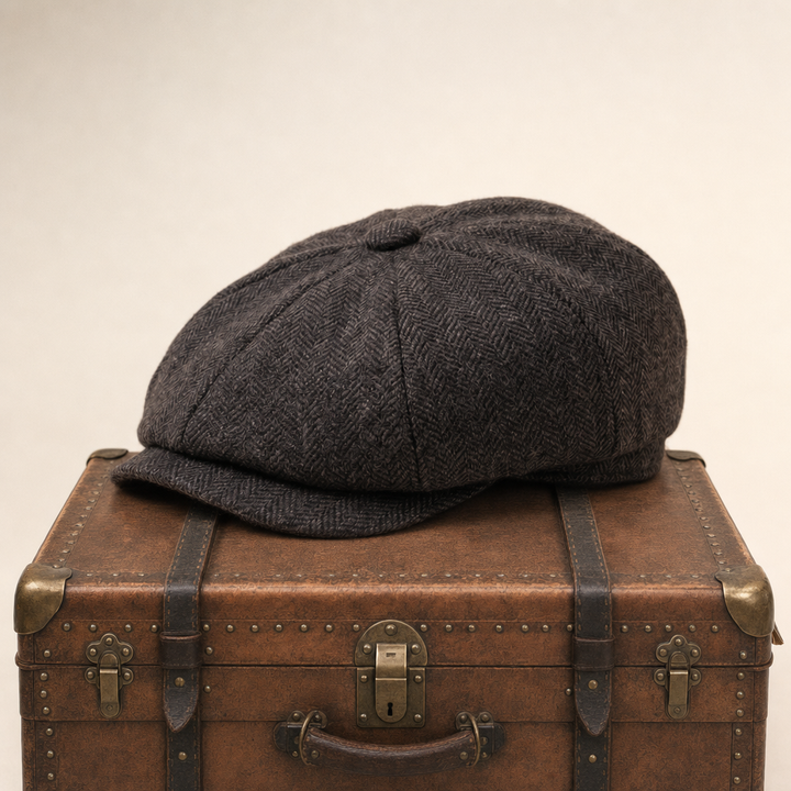Ashby Cap — ILKLEY — Tobacco Brown