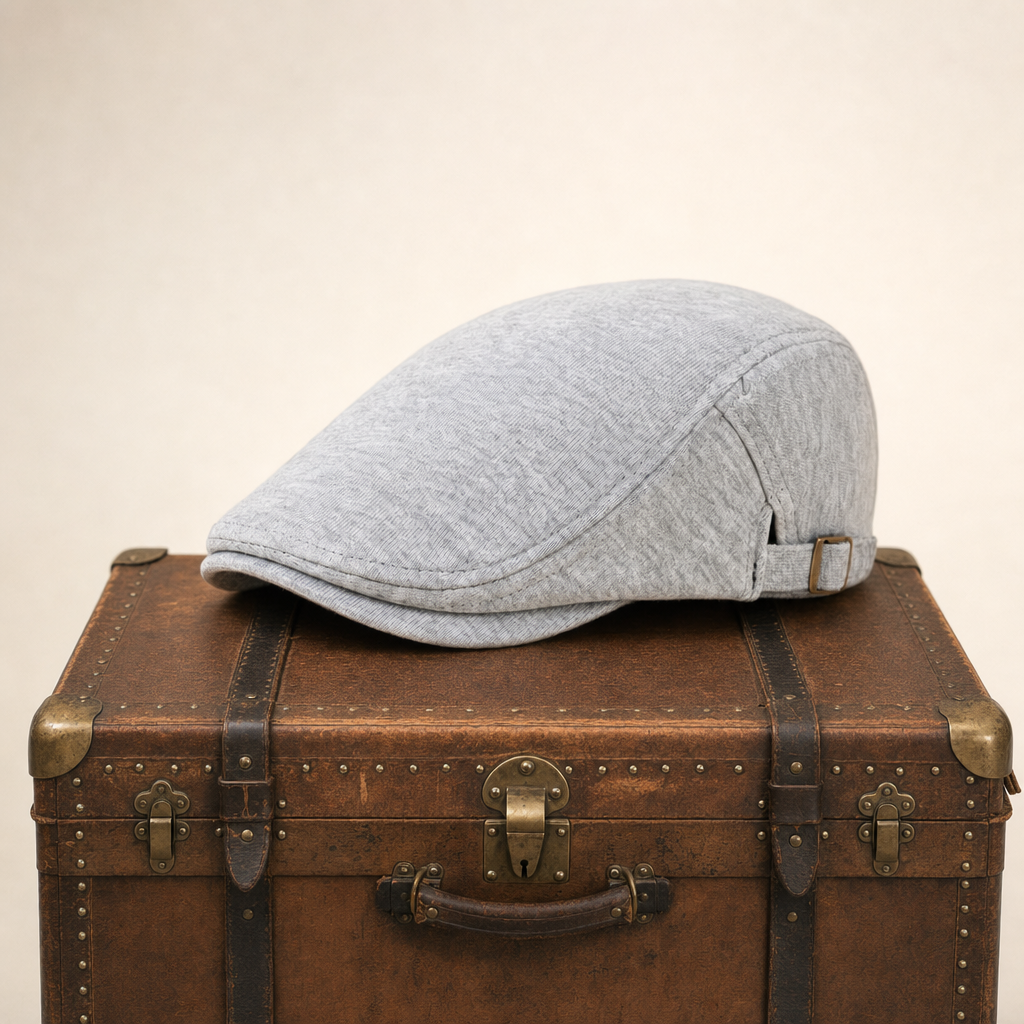 Stretch Knit Cap — LEYBURN — White